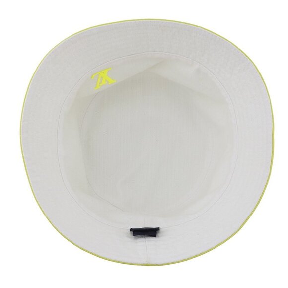 LOUIS VUITTON Monogram Neon Reversible Bucket Hat Size L Cotton Neon Yellow - Picture 14 of 14